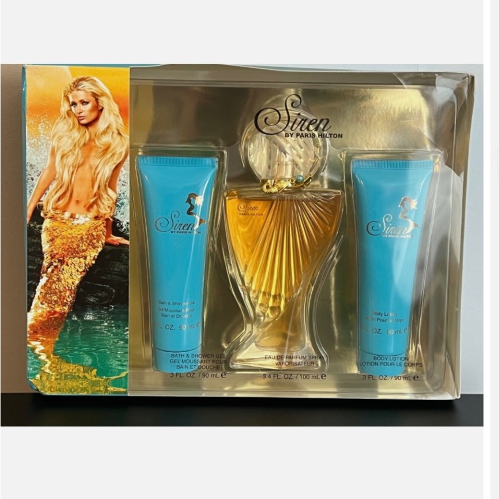 Paris Hilton siren perfume set